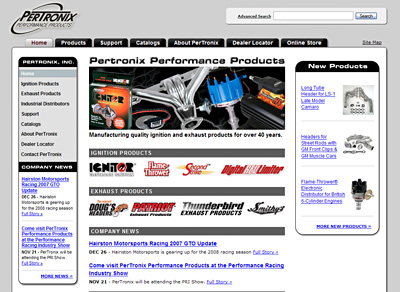 New Pertronix web site